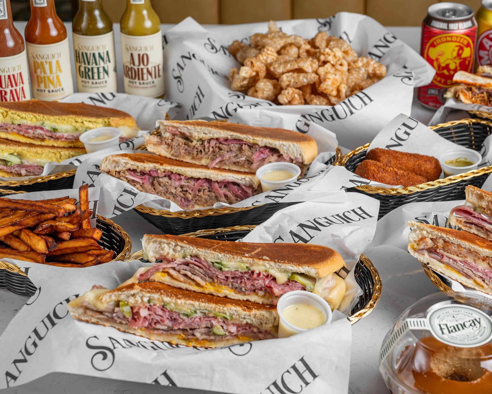 Sanguich de Miami's pressed Cuban sandwich